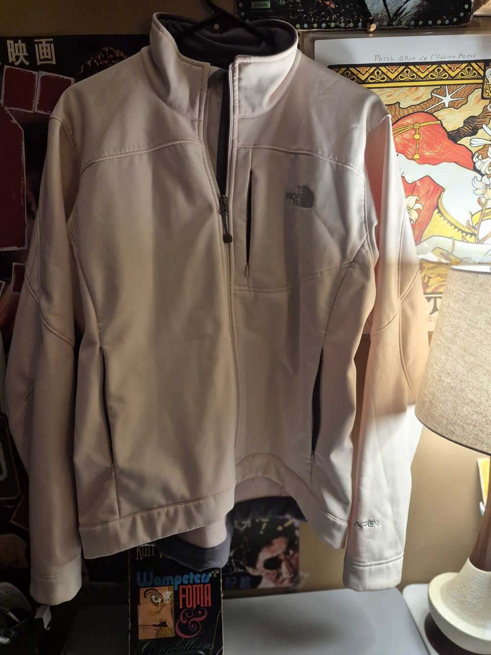 The North Face Women's Pale Pink Softshell Utility Jacket